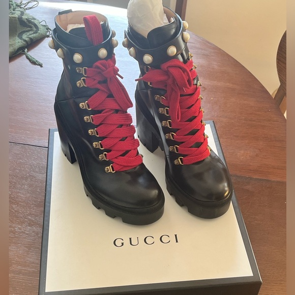 Gucci Black Leather Boots - Picture 2 of 3